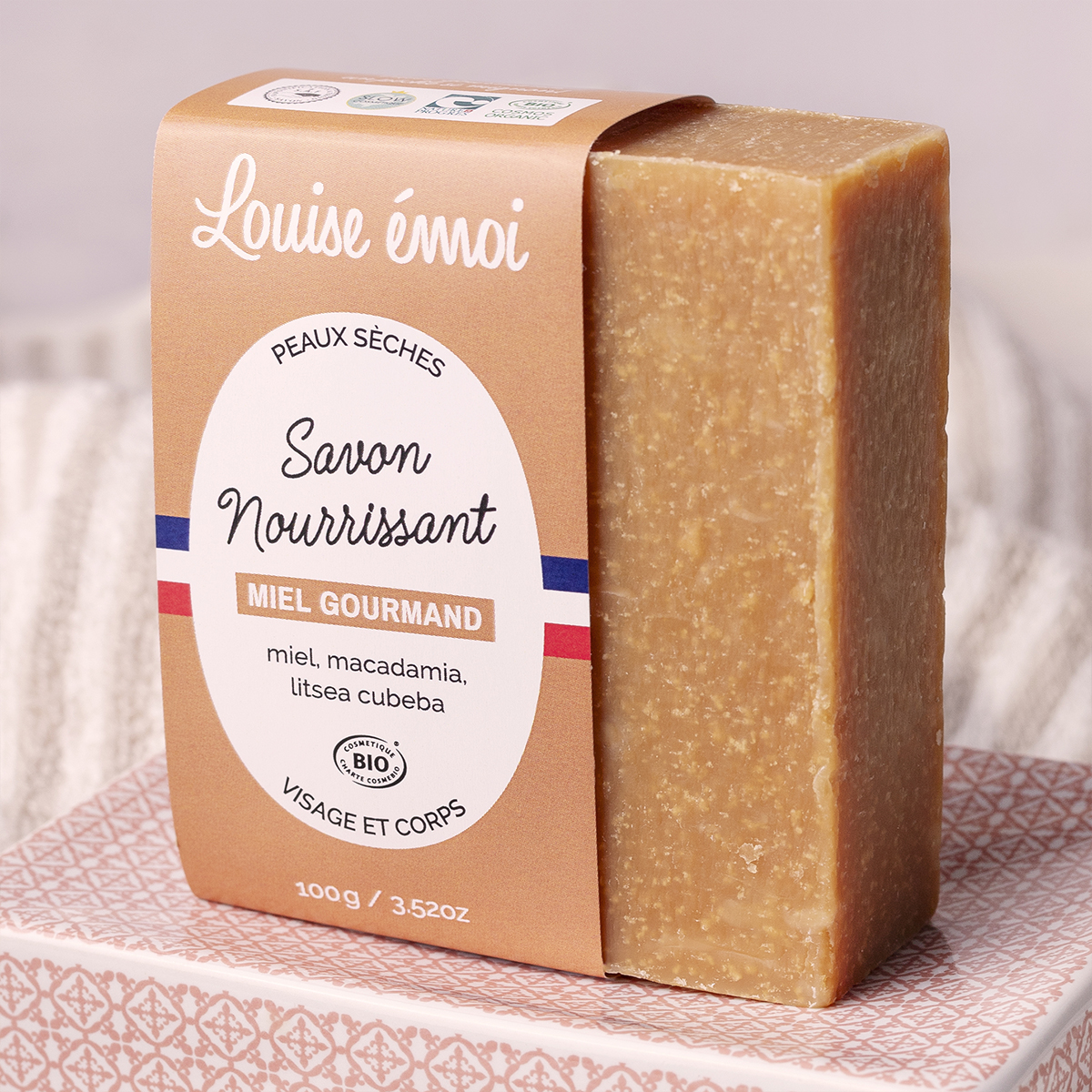 savon gourmandise de miel