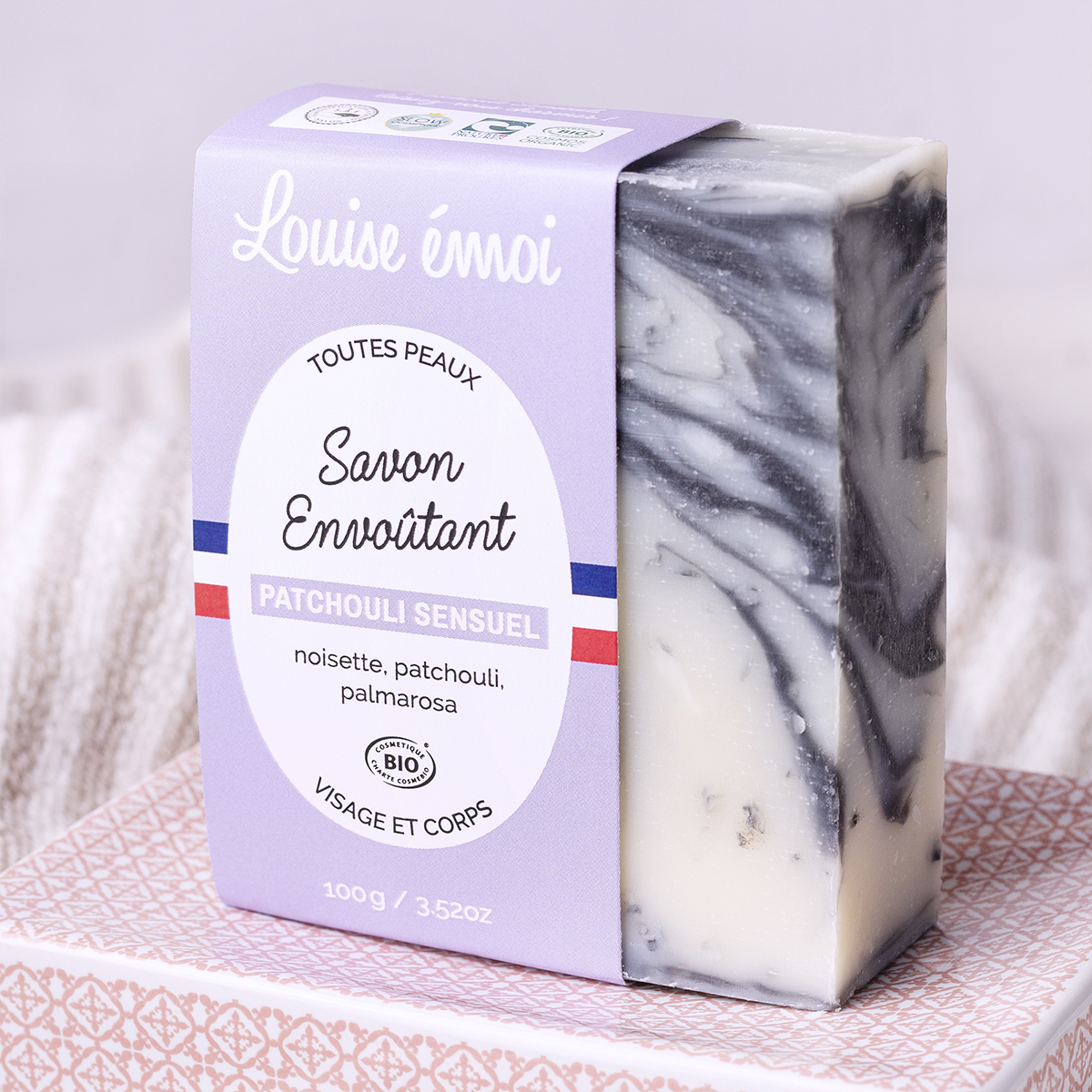 savon sensuellement patchouli