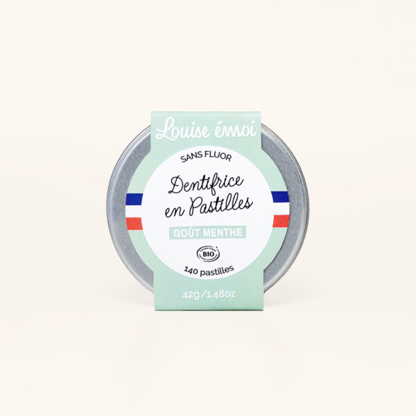 dentifrice solide en pastille menthe