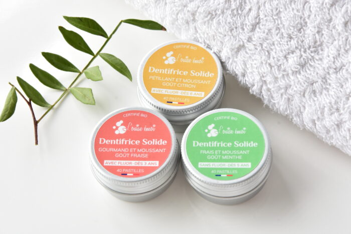 le trio ･ dentifrice pastilles à croquer